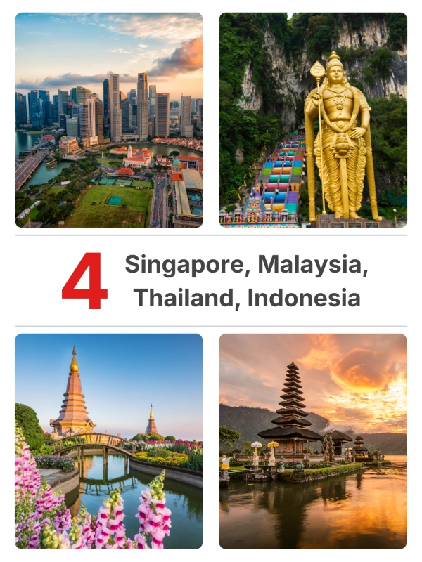 eSIM Singapore Malaysia Thái Lan Indonesia