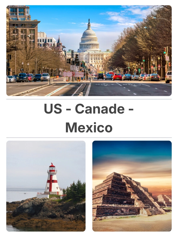 eSIM Mỹ Canada Mexico